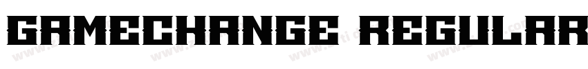 GameChange Regular字体转换